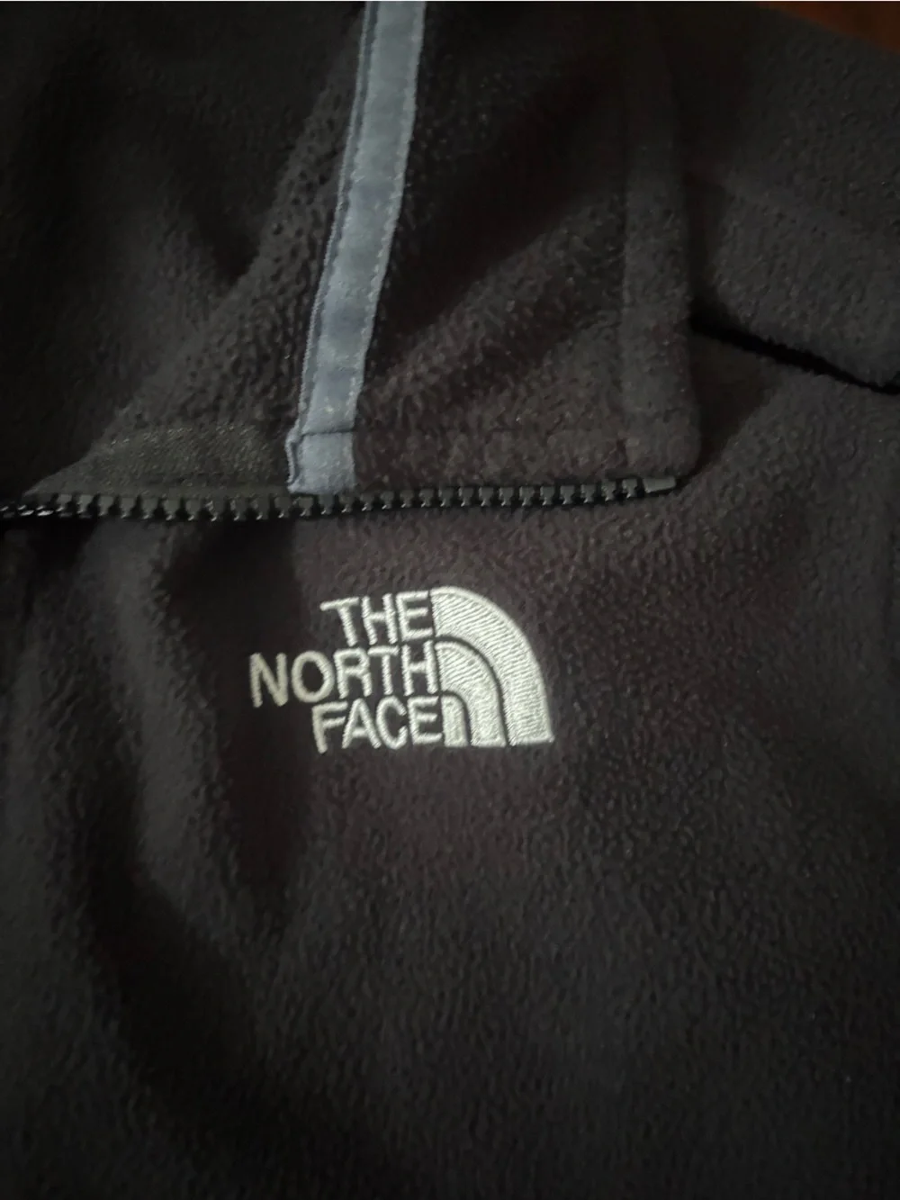 The North Face Black Full-Zip Fleece Jacket